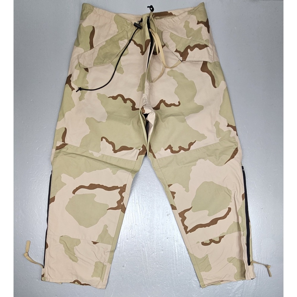 US MILITARY Official Extended Cold Weather Trousers Mens Large Desert Camo